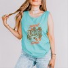 Simply Sage Market Sweet Summer Time Strawberry Garment Dyed Tank - 3 of 3