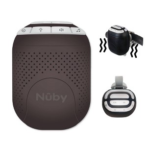 Nuby Hands Free Stroller Rocker Attachment, Built in Sound Machine with Automatic Cry Sensor, Rechargeable - Black/White - 1 of 4