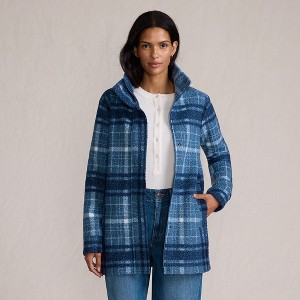 Lands' End Women's Boucle Fleece Coat - 1 of 4