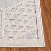 Milos MLO114 Power Loomed Indoor/Outdoor Area Rug - Ivory - 6'7"x6'7"- Safavieh - 3 of 4