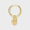 Bijoux Sport by Luv Aj MLB Gold Logo Heart Hoop Earrings - 2 of 3