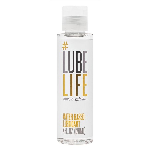 Lube Life Water-based Gel Lubricant, 4oz : Target