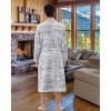 ADR Plush Fleece Men's Robe, Soft Cozy Warm Men's Bathrobe, Bath Robe - 3 of 4