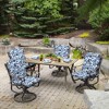Arden 44"x20" Outdoor High Back Dining Chair Cushion - 4 of 4