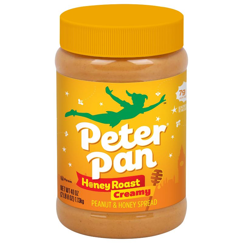 Peter Pan Honey Roast Creamy Peanut Butter Spread - 40oz, 1 of 9