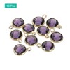 Unique Bargains DIY Craft Jewelry Making Necklace Crystal Birthstone Pendants 10 Pcs - 3 of 4
