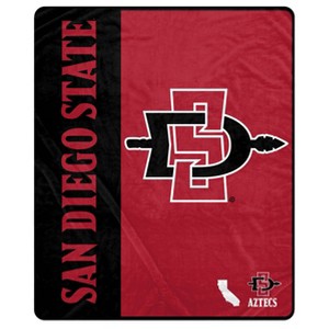 NCAA San Diego State Aztecs Ultra Soft Tailgate Throw Blanket - 1 of 2