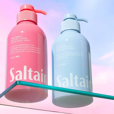 Saltair Seascape Serum Body Wash - Clean Breeze Scent - 17 fl oz: Basic Cleansing, Whole Body, Pump Bottle, Gel