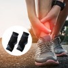 Unique Bargains Ankle Brace Achilles Tendon Wrap Support Adjustable Ankle Compression Sleeve Socks 1 Pair - image 3 of 4