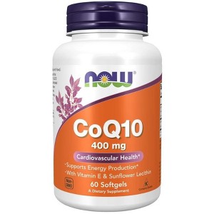 CoQ10 400mg by Now Foods  -  60 Softgel - 1 of 2