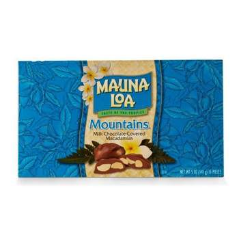 Mauna Loa Mountains Milk Chocolate Macadamia Nuts - 5oz/15ct