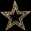 Northlight LED Lighted Wire Star Outdoor Christmas Decoration - 22" - Warm White Lights - 2 of 4