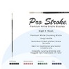 Creative Mark Pro Stroke Premium White Chungking Hog Bristle Artist Paint Brush - Bright - Natural Bristle Brush w/ Great Control Suitable for Oils, - 2 of 4