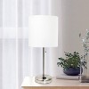 Creekwood Home Contemporary Bedside Table Lamp with Power Outlet - 4 of 4