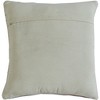 HomeRoots 20" X 20" Ivory Red Green Blue Yellow And Orange 100% Cotton Geometric Zippered Pillow - 4 of 4