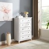 NicBex Farmhouse Dresser for Bedroom,Wood Dresser with Modern Style,Dressers Organizer for Bedroom,Living Room,Hallway, - 2 of 4
