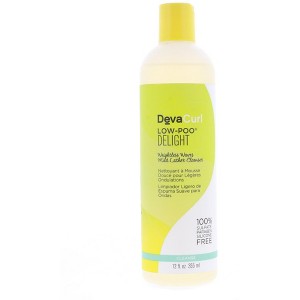 DevaCurl Low-Poo Delight Weightless Waves Mild Lather Cleanser 12 oz - 1 of 4