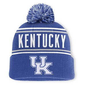 NCAA Kentucky Wildcats Cuffed Knit Pom Beanie - 1 of 4