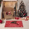 Snow Reindeer Christmas Area Rugs for Living Room Soft Washable Non Slip Rug Low Pile Rug for Home Decor Indoor - 3 of 4