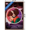 Trends International Lofi Girl - Circle Framed Wall Poster Prints - 3 of 4