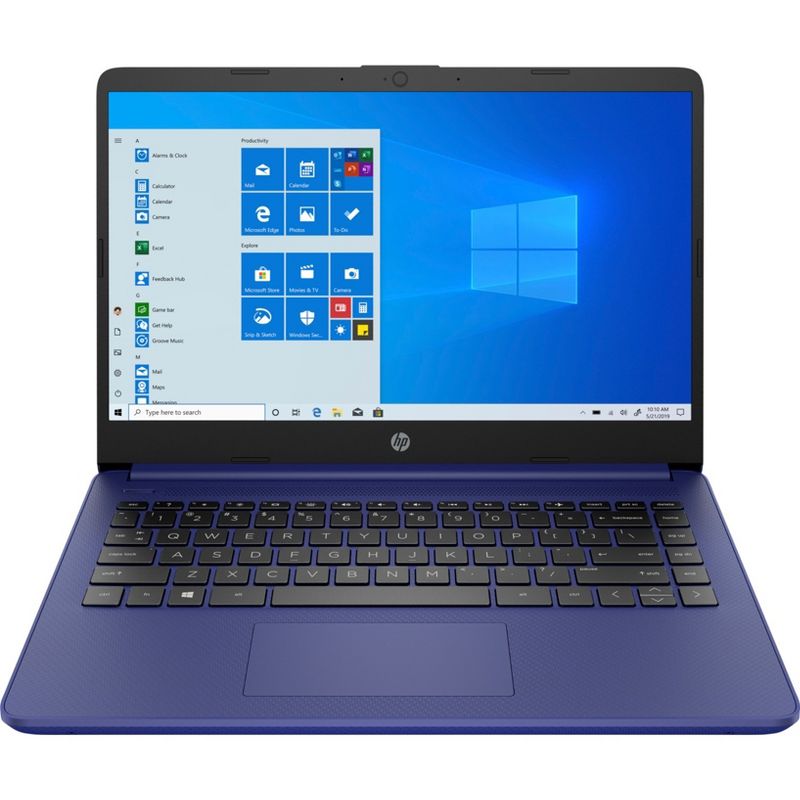 HP 14" Touchscreen Notebook - HD - 1366 x 768 - AMD 3020E Dual-core (2 Core) 1.20 GHz - 4 GB Total RAM - 64 GB Flash Memory - Blue, 3 of 7