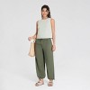 Women's Mid-Rise Balloon Leg Pull-On Pants - Universal Thread™ - 4 of 4
