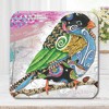 Courtside Market Cafe Swirly Bird Bright Edition  3-in-1 20 oz Soy Wax Candle with Decorative Art Lid - 4 of 4