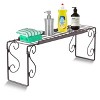 KOVOT Over the Sink Expandable Shelf Add Additional Storage for Soaps, cleansers, sponges & More 8.5" H x 5.75" D x Length from 24.5" to 40.75" - 4 of 4