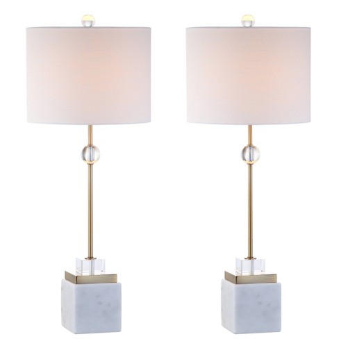 Dawson Marble Crystal Table Lamp, 30 Crystal Table Lamps