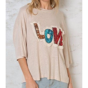 Women's Love Top - POL - 1 of 3