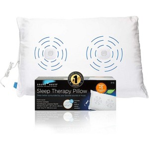 Sound Oasis: SP-151 Sleep Therapy Pillow with Built-In Stereo Speakers – Listen to Music, White Noise & More for Relaxing Sleep - 1 of 4