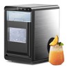 EUHOMY Nugget Ice Maker Countertop, 44Lbs/24H Pebble Ice Maker Machine - 2 of 4