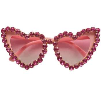 Willow & Ruby Kid's Summer Fun Sunglasses - Girl's Sunnies in Pink Heart