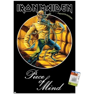 Trends International Iron Maiden - Piece Of Mind Circle Unframed Wall Poster Prints - 1 of 4