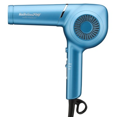 BaBylissPRO Nano Titanium Classic Hair Dryer - Blue - 1875W