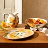 Bloomhouse Sunnyflower 2-Piece Hand-Painted Floral Stoneware Serving Set - 2 of 4