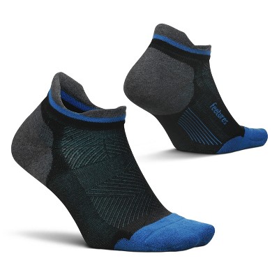 Feetures Elite Max Cushion No Show Tab - Running Socks for Men & Women - Athletic Compression Socks - Moisture Wicking