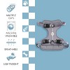 THE LICKER STORE Arlo Adjustable Soft Padded No Pull Pet Harness with 3 Buckles and 3 Leash Clips - 3 of 4