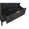 CAVINAS 3 Drawer Dresser for Bedroom,Dressers & Chest of Drawers with Hollow-Carved and Metal Handles for Living Room,Entryway - 4 of 4