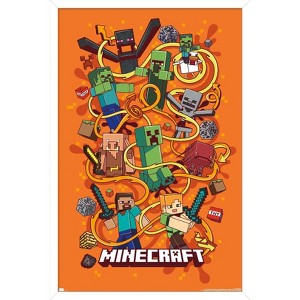 Trends International Minecraft - Funtage Framed Wall Poster Prints - 1 of 4