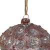 Northlight Mercury Silver Distressed Glass Christmas Ball Ornament 3.5" (88mm) - image 3 of 4