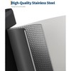 COZONY Stainless Steel Trash Can with Step Pedal, Large Kitchen Garbage Bin with Soft-Close Lid and Dual Compartments - 4 of 4