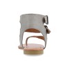 Journee Collection Womens Kyle Ankle Wrap Low Block Heel Sandals - 3 of 4