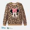 PATPAT Disney Mickey and Friends Mommy and Me Matching Outfits Leopard Long Sleeves Shirt Sweatshirt Tops - 2 of 4