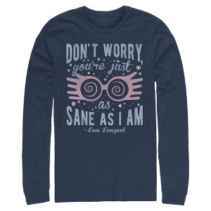 Mens Harry Potter Luna You’re Just As Sane as I Am Long Sleeve Shirt - 1 of 4