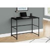 Monarch Specialties Computer Desk Home Office Laptop Left Right Set-Up Storage Drawers 40InchL Work Metal Laminate Black Contemporary Modern - 2 of 4