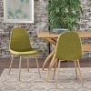 TinyHomie Mid-Century Modern Fabric Upholstered Dining Chairs, Set of 2 - 2 of 4