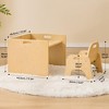 Aoibox Montessori Weaning Table and Chair Set for Toddlers 1-3 Wooden Kids Table Chair for Eating Learning Playroom Home - 2 of 4