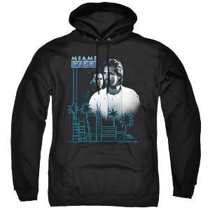 Miami Vice Looking Out Adult Pull-Over Hoodie - 1 of 4
