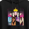 Women's - Disney Villains - Villains Grid Cropped Graphic Hoodie - 2 of 3